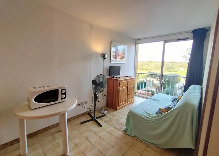 Apartamento T2 Avec Piscine, Tennis & Parking - Proche - 3/4 Pers - Fr-1-795-54 Fleury (Aude)